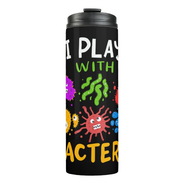 medical-technologist doctor microbiology gifts fun thermal tumbler (Front)