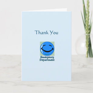 Medical Thank You Emergency Card