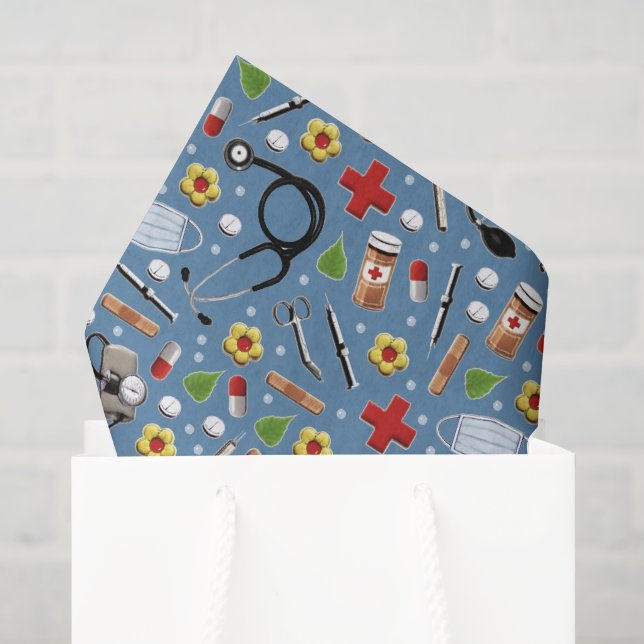 Medical Themed Gift Tissue Paper (Gift Bag)