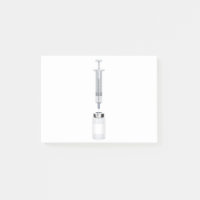 Medical vial and syringe