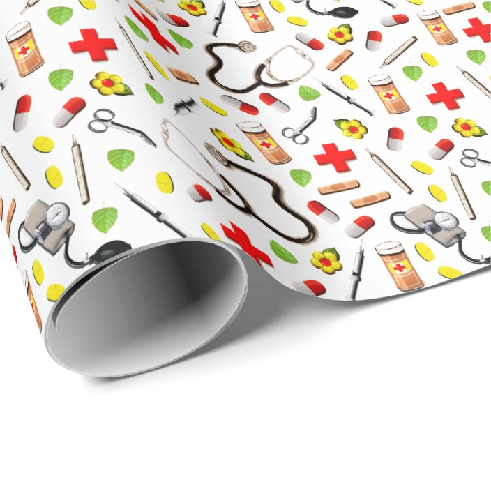 Medical Wrapping Paper Zazzle.ca