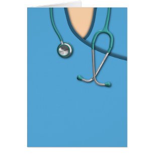 Médicale bleu frotte