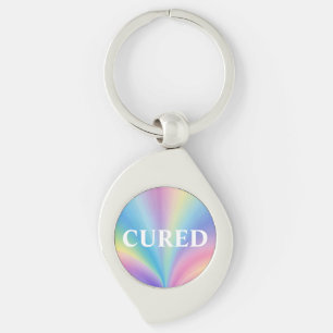 MEDICALLY CURED  KEYCHAIN