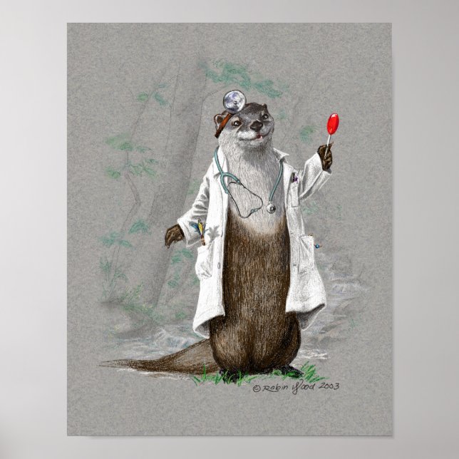 Médicaments à distance - Imprimer ou poster (Devant)
