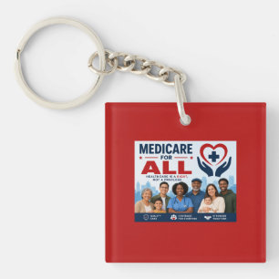 Medicare for All Keychain