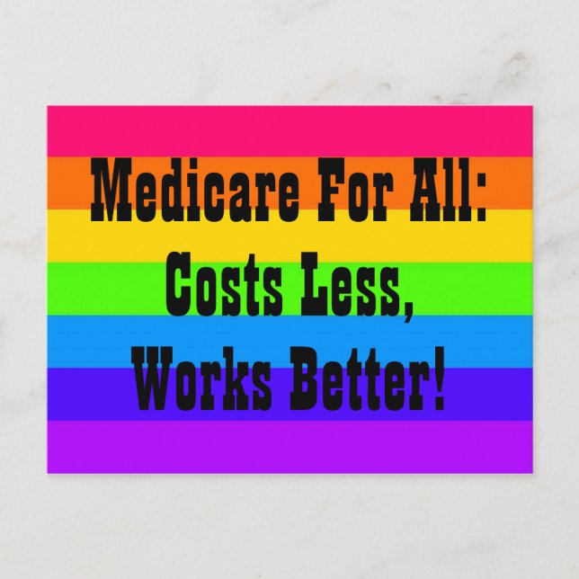 Medicare For All Postcard (Front)