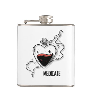 Medicate Hip Flask