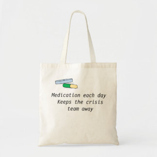 Medication each day bag (crisis team)