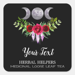 Medicinal Herbal Tea Labels