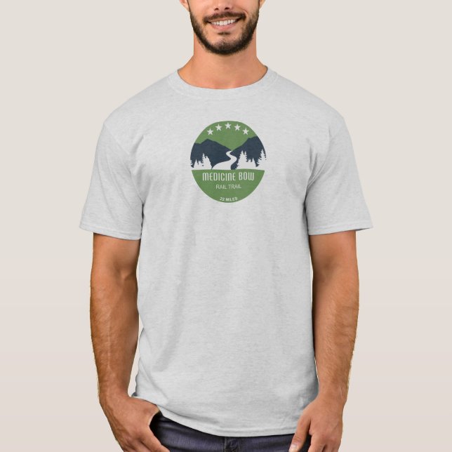 Medicine Bow Rail Trail T-Shirt (Front)