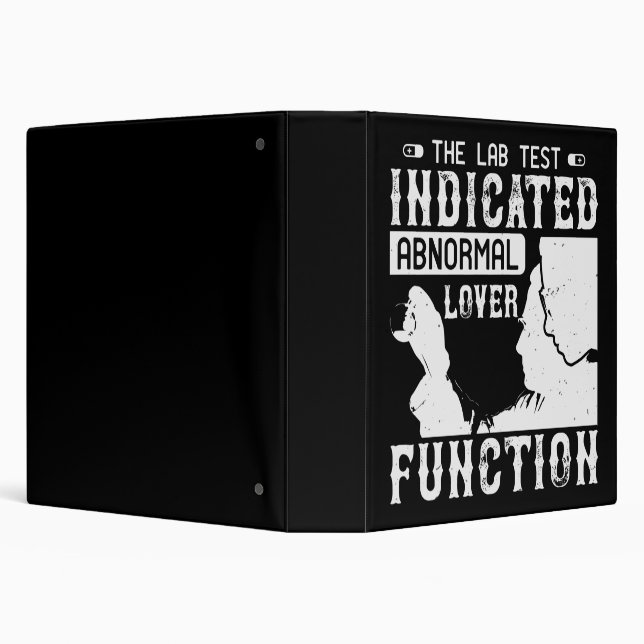 Medicine - Lab Test Shows Abnormal Lover Binder (Background)