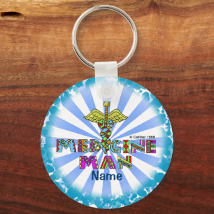 Medicine man keychain