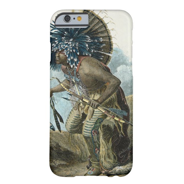 Medicine man of the Mandan tribe in the costume of Case-Mate iPhone Case (Back)