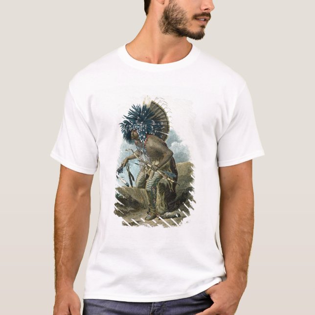 Medicine man of the Mandan tribe in the costume of T-Shirt (Front)