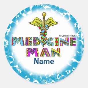 Medicine man sticker