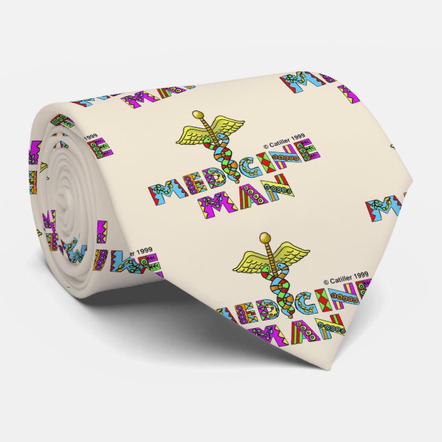 Medicine Man Tie (Rolled)