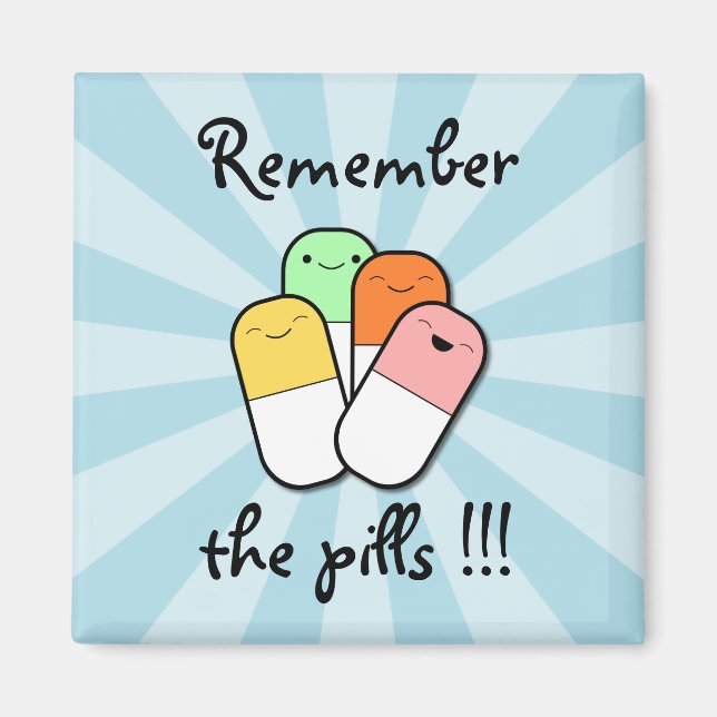 Medicine Reminder Magnet (Front)