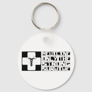 Medicine Survive Keychain