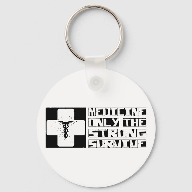 Medicine Survive Keychain (Front)