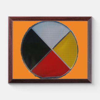 Medicine Wheel Award Plaque