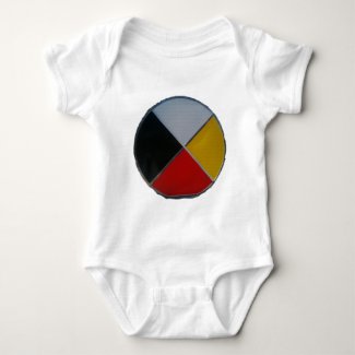 Medicine Wheel Baby Jersey Bodysuit