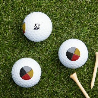 Medicine Wheel Bridgestone 3pk Golf Balls