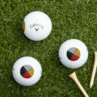 Medicine Wheel Callaway 3pk Golf Balls