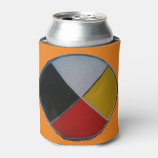 Medicine Wheel Can Cooler