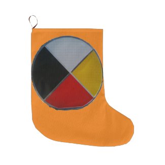 Medicine Wheel Christmas Stocking