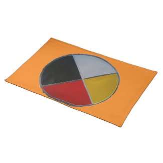 Medicine Wheel Cloth Placemat