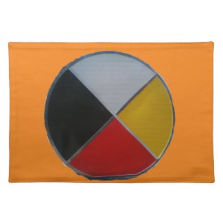 Medicine Wheel Cloth Placemat