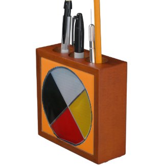 Medicine Wheel Desk Organizer