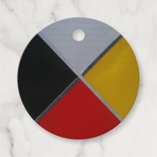 Medicine Wheel Favour Tags
