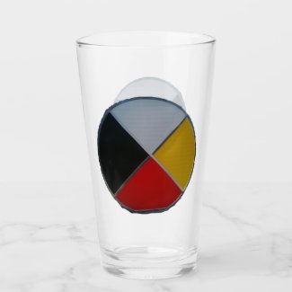 Medicine Wheel Glass Tumblers