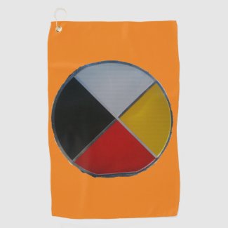 Medicine Wheel Golf Towel