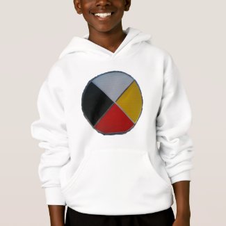 Medicine Wheel Kids Pullover Hoodie