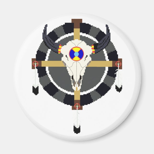 MEDICINE WHEEL MAGNET (Front)