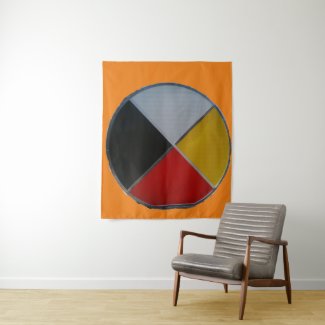 Medicine Wheel Medium Tapestry