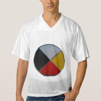 Medicine Wheel Men's Football Jersey