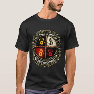 Medicine wheel mmiw awareness the part of native T-Shirt