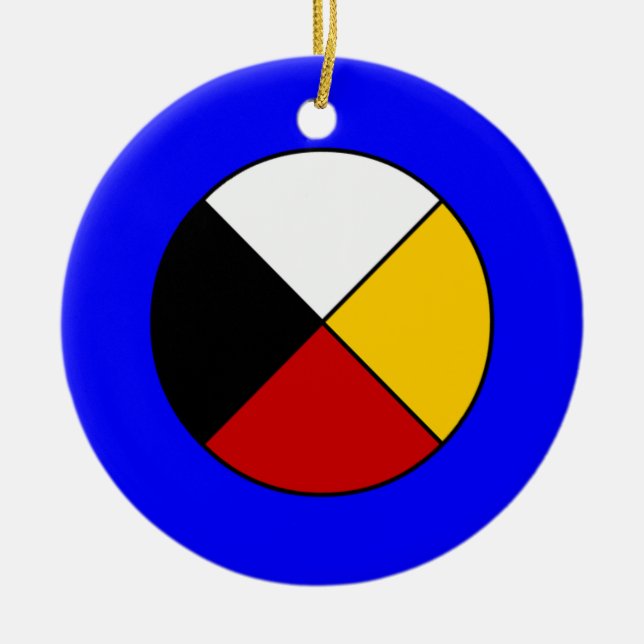 Medicine Wheel Ornament (Front)