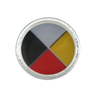 Medicine Wheel Photo Ring