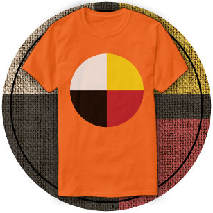 medicine wheel sacred hoop T-Shirt