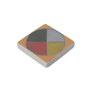 Medicine Wheel Sandstone Magnet