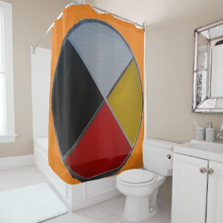 Medicine Wheel Shower Curtain