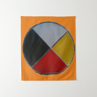 Medicine Wheel Small Tapestry