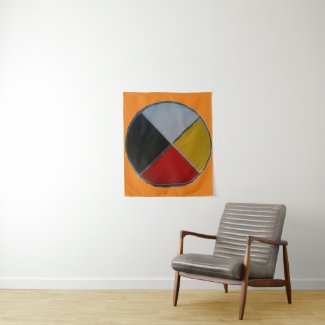 Medicine Wheel Small Tapestry