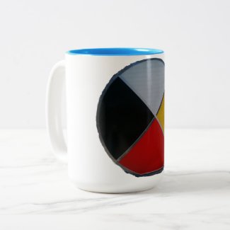 Medicine Wheel Small Two-tone Mug