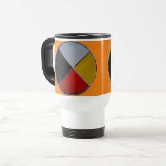 Medicine Wheel Stainless Steel travel Mug