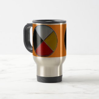 Medicine Wheel Stainless Steel travel Mug